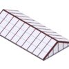 Polycarbonate Double Pitch - Brick Red