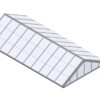 Polycarbonate Double Pitch - Colonial White