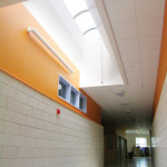 Barrel Vault Skylights at East End Elementary School