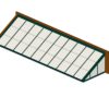 Interstate Green Polycarbonate Lean-To