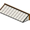 Hartford Green Polycarbonate Lean-To – Quaker Bronze