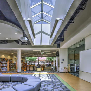 Academic Commons Interior - Pinnacle 350 Structural Ridge, 14’ x 24’-6”