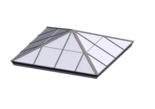 Square Pyramid - Polycarbonate Sandstone