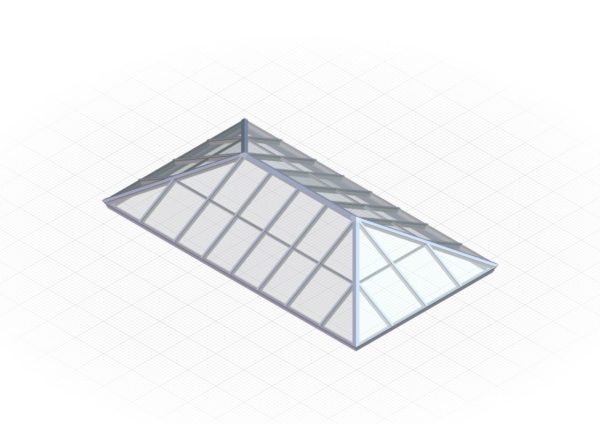 Polycarbonate Extended Pyramid