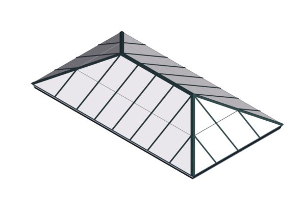 Polycarbonate Extended Pyramid - Hartford Green