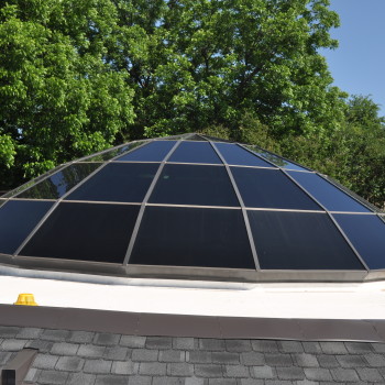 Roof View of Glass Dome