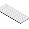 Polycarbonate Single Pitch – Bone White